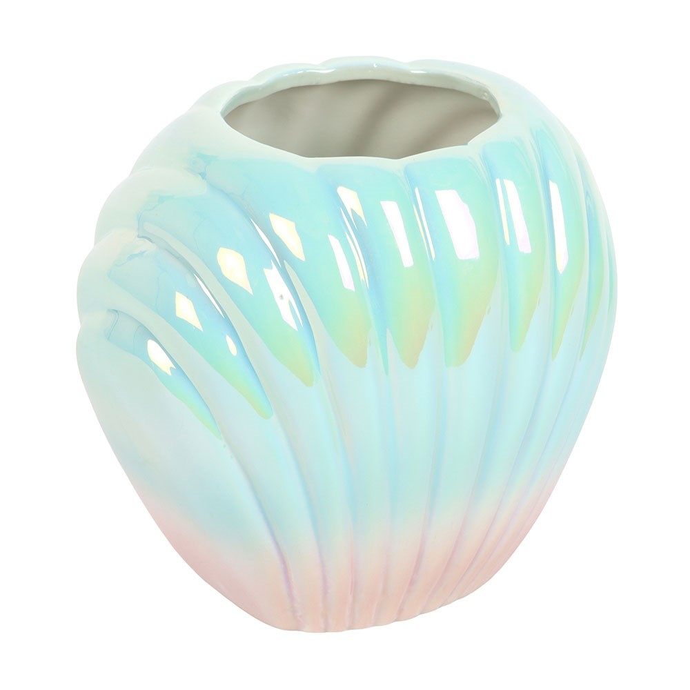 Something Different - Iridescent Shell Flower Vase - Mehrfarben